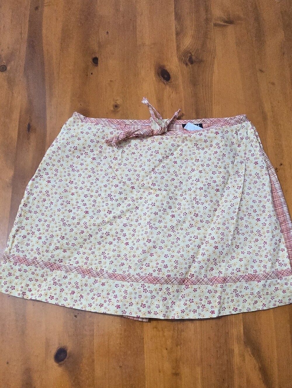 Langents Y2K Vintage Dainty Floral Skort *Flaws* Size 3/4 97% Cotton Made In USA